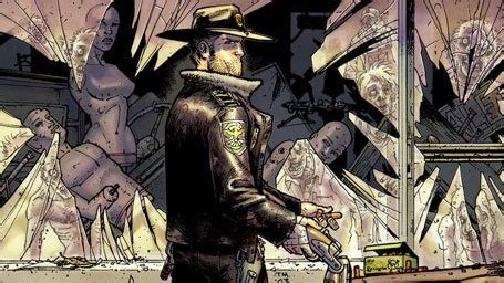 A The Walking Dead képregény borítója