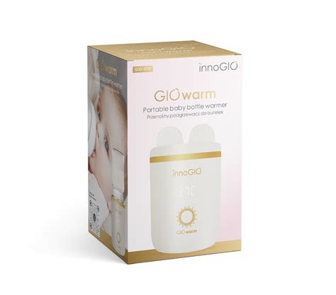 InnoGIO GIOwarm Mini hordozható cumisüveg melegítő használati útmutatója