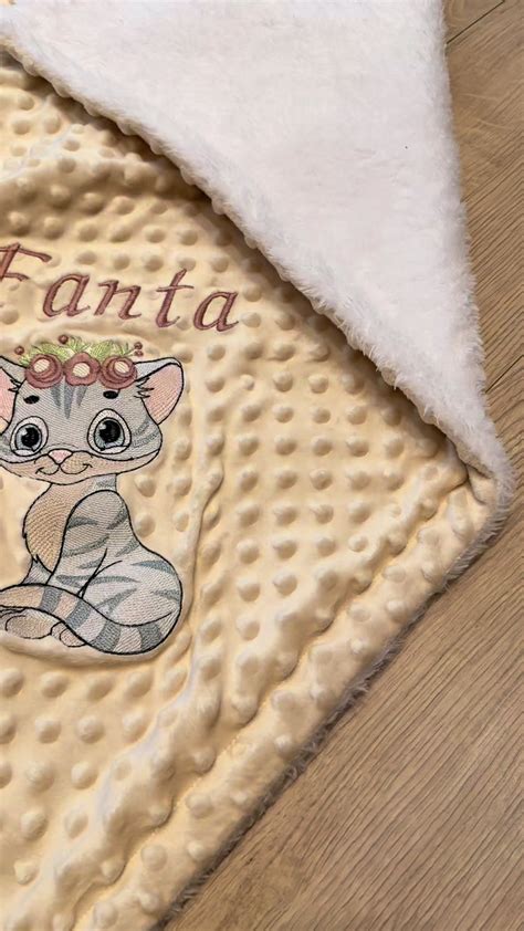 Minky babatakaró mintával