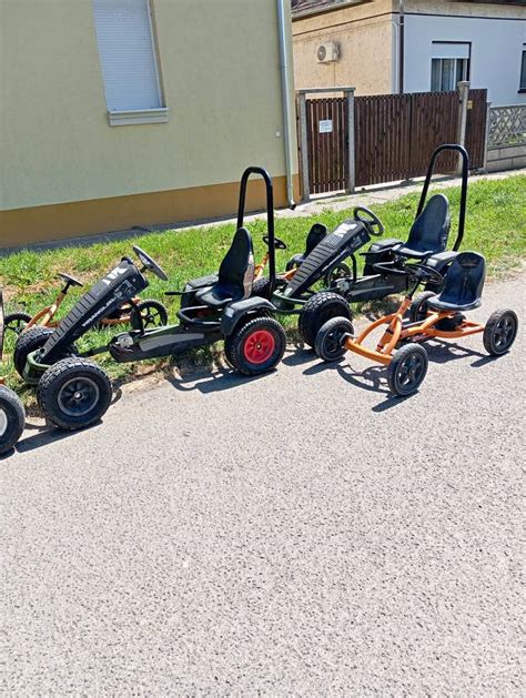 Pedálos gokart részletei