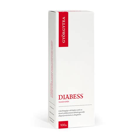 Györgytea Diabess összetevői