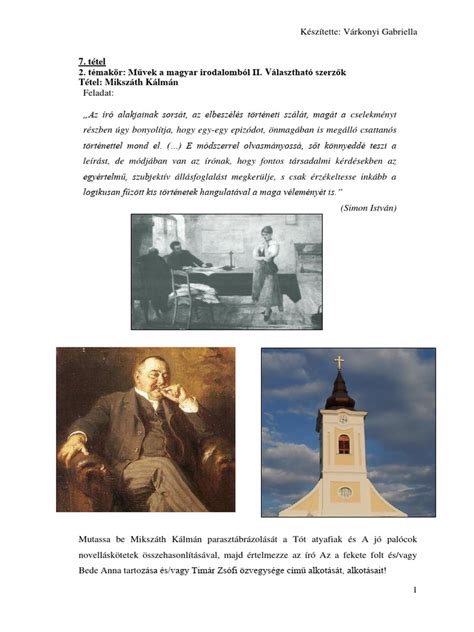 Mikszáth Kálmán emléke a mohorai gesztenyefánál