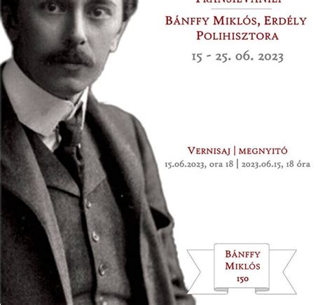 Bánffy Miklós portréja