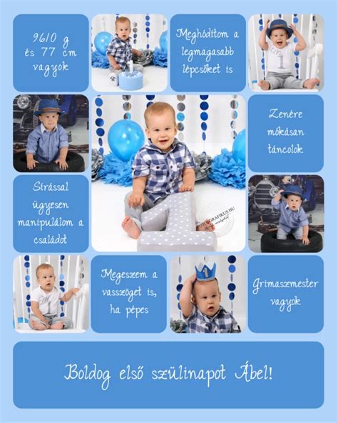 Családi ünneplés a baba első születésnapján