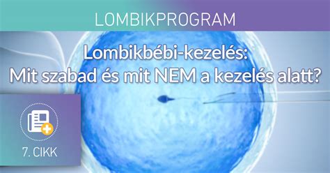 A lombikbébi-kezelés folyamatát szemléltető infografika