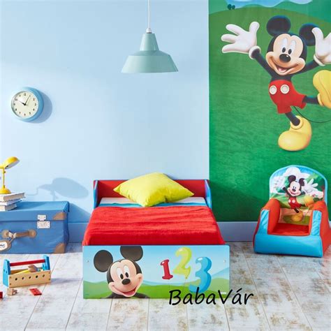 Vidám Disney mintás autósülés huzat Mickey egérrel és Plútóval