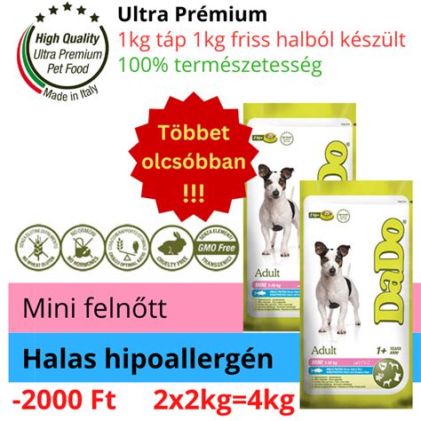 Különböző hipoallergén fehérjeforrások kutyáknak