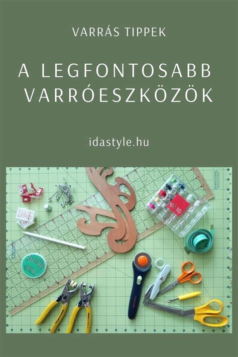 Varrógép és varróeszközök