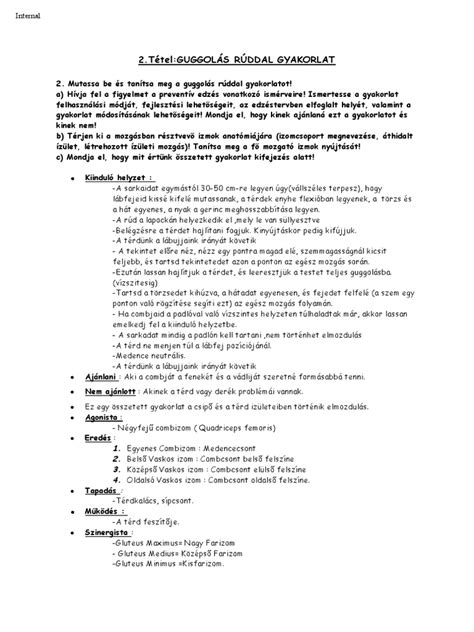 Guggolás technikai ábrája