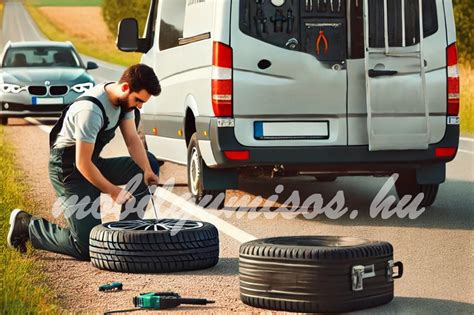 Mobil gumiszerviz szervizautó