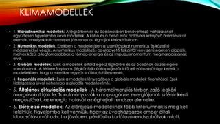 A globális időjárás-előrejelzési modellek megbízhatósága időtáv szerint