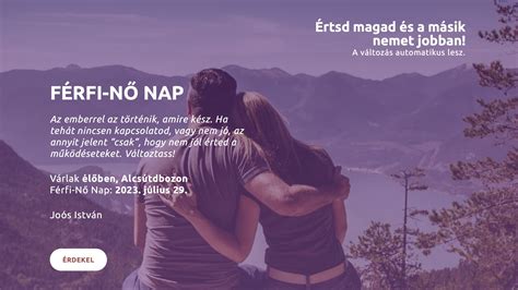 Férfi és nő, akik egymásra néznek, miközben zenei hangjegyek lebegnek körülöttük