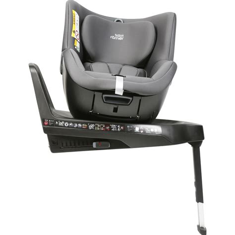 Römer Britax DUALFIX M PLUS autósülés forgatási mechanizmusának sematikus rajza
