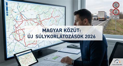 Teherautó méret és súlykorlátozások térképe