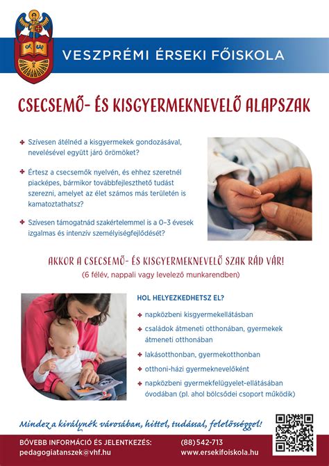 A csecsemő- és kisgyermeknevelő-gondozó munkakörének ábrája