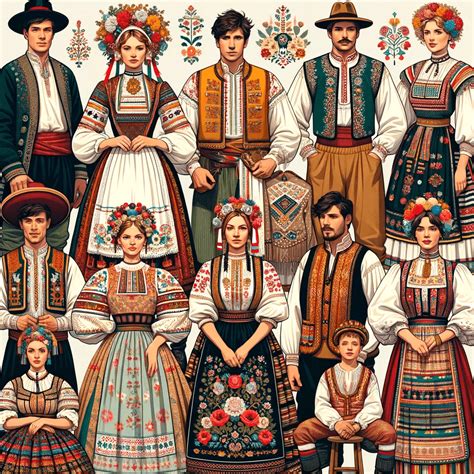 A magyar népviselet és csizmák változatos megjelenítése