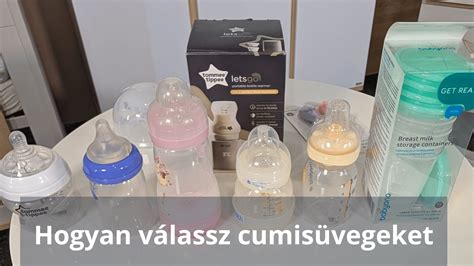 A cumisüveg használatának javasolt életkori határai