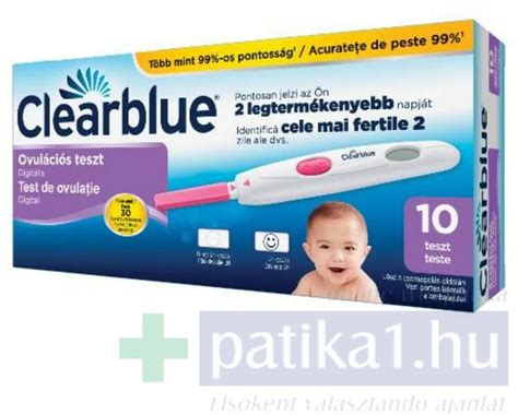Clearblue Digital ovulációs teszt eredmény kijelző