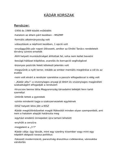A Kádár-korszak mindennapi élete