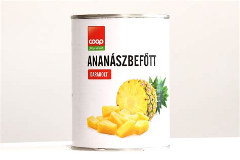 Friss vs. konzerv ananász