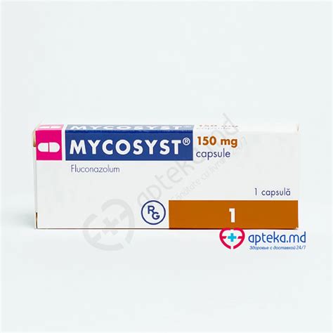 A Mycosyst tabletta csomagolása