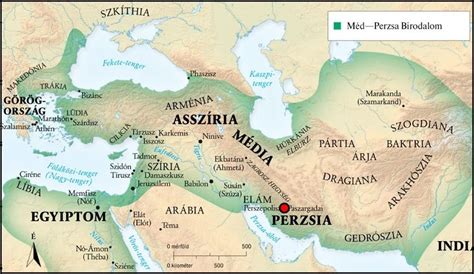 Perzsia térképe Eszter idejében