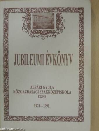 Az Alpári Gyula Közgazdasági Szakközépiskola logója az 1980-as évekből