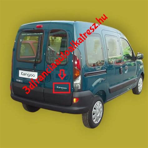 Renault Kangoo hátsó rész