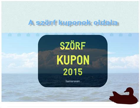 Kuponok és kedvezmények