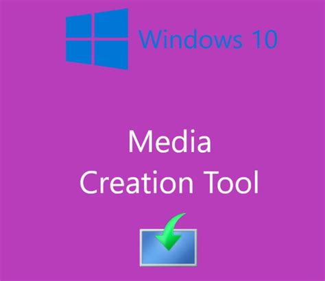 Illusztráció a Media Creation Tool használatáról