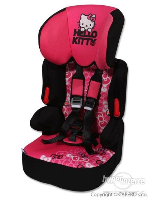 Nania Beline Hello Kitty autós gyerekülés kislányoknak rózsaszín színben