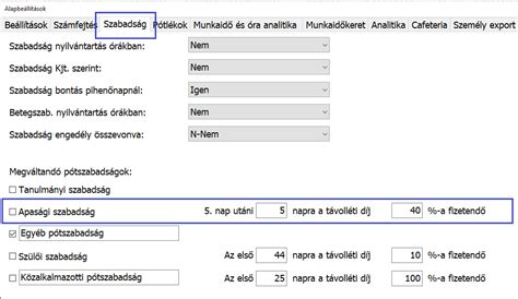 Apasági szabadság jogosultság és időtartam