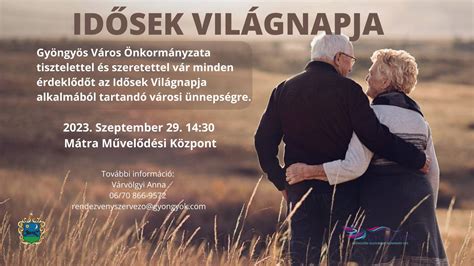 Az Idősek Világnapja logója