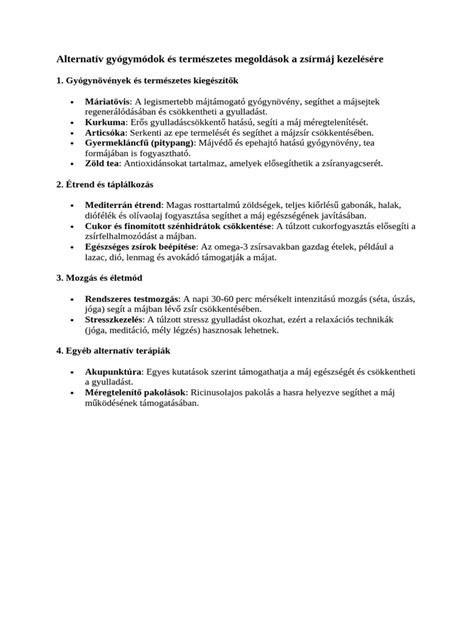 Természetes gyógymódok és étrend a ciszták kezelésére