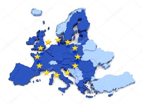 Európai Unió tagállamainak térképe