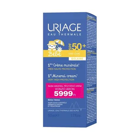Az Uriage Baba Mineral krém csomagolása