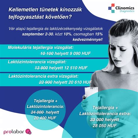 A tejallergia és a laktózintolerancia közötti különbséget bemutató infografika