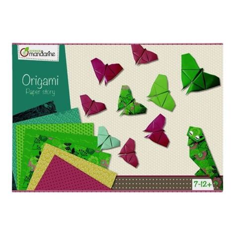 Különböző típusú origami papírok