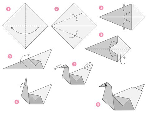 Origami hajtogatásminta