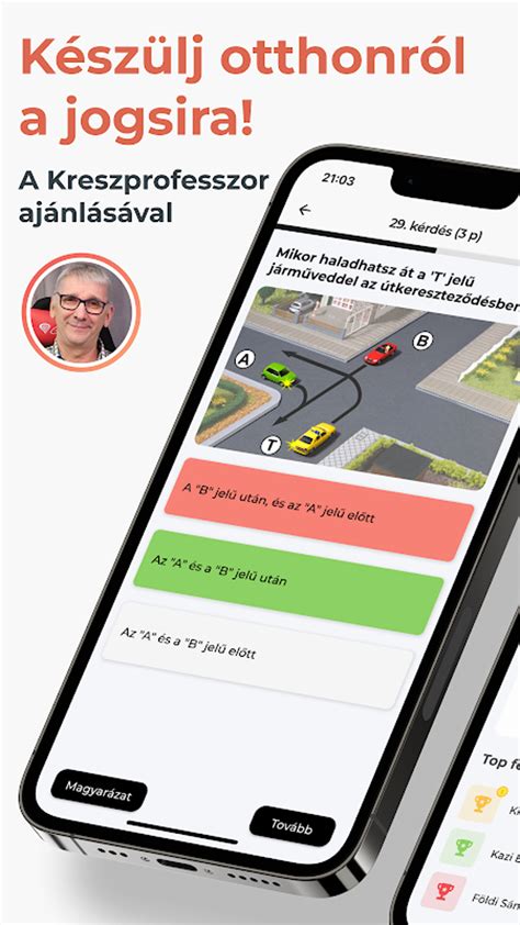 Mr. Kresz KRESZ TESZT alkalmazás