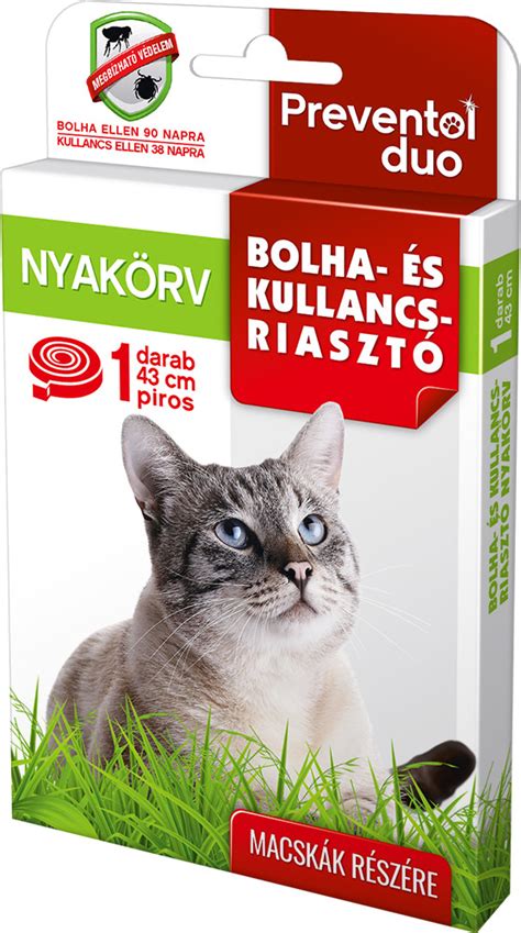 Kullancs elleni nyakörv macskáknak