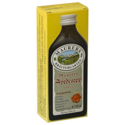 A Maurers Svédcsepp összetevői