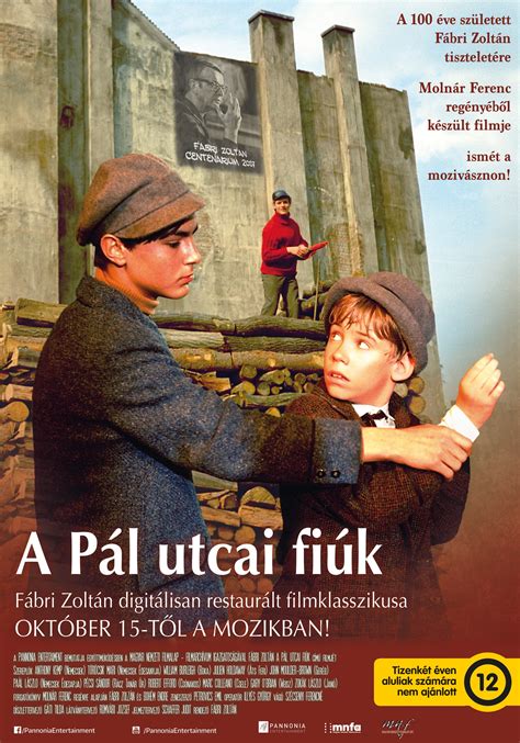 A Pál utcai fiúk előadásának plakátja