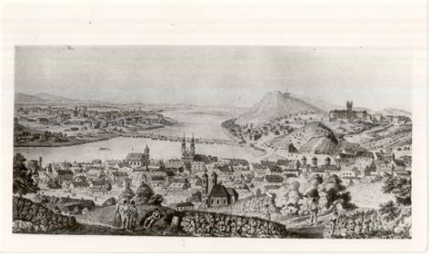 Oravicabánya látképe a 19. században