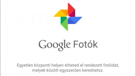 Google Fotók felületének képernyőképe