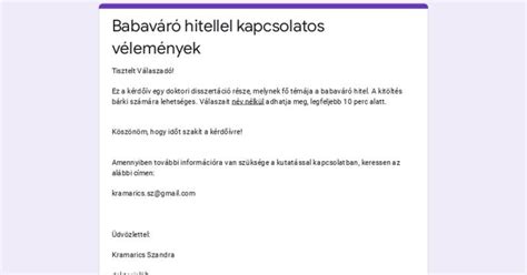 Statisztika a Babaváró hitellel kapcsolatos gyermekvállalási mutatókról