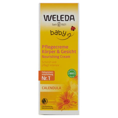 Weleda Bio körömvirágos babakrém termékfotó