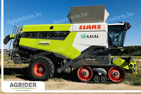Claas Lexion kombájn munkában