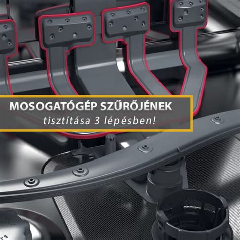 Mosogatógép szűrőjének tisztítása