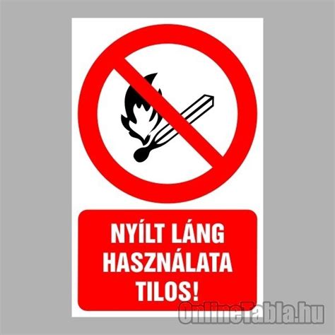 Tiltó piktogramok
